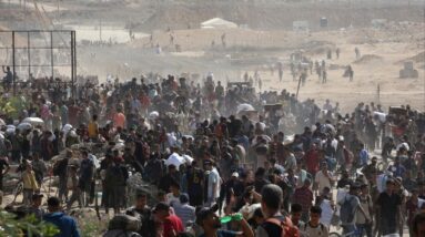 Trump administration officials visit aid sites in Gaza