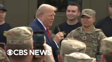 Trump joins police, military on D.C. streets amid federal takeover