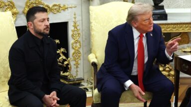 Trump says he'll call Putin after meeting with Zelenskyy