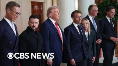 Trump sounds off on potential security guarantees for Ukraine