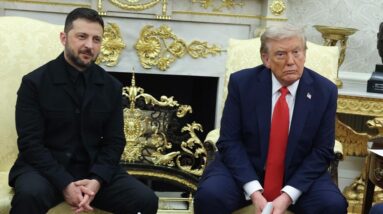 Trump tells Zelenskyy ceasefire isn't needed for peace deal