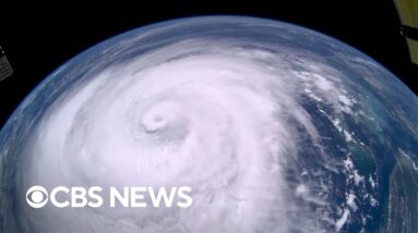 Video: Hurricane Erin seen from space
