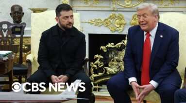 Trump, Zelenskyy meet at White House to discuss possible path to end Russia's war | Special Report