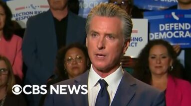 Watch: Newsom says voters will decide on California congressional redistricting