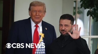 Zelenskyy arrives at White House for meeting with Trump
