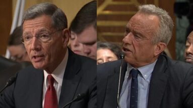Watch: Sen. Barrasso tells RFK Jr. he's "deeply concerned" about his vaccine approach