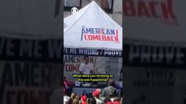 "I'm sad that anybody could hate someone this bad,” Charlie Kirk shooting witness says #shorts