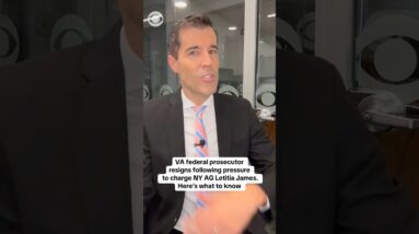 Virginia federal prosecutor resigns following pressure to charge New York AG Letitia James #shorts
