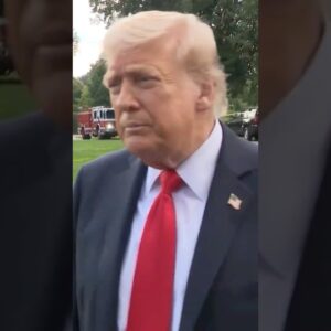 Trump says he spoke with Charlie Kirk’s wife, Erika, who was “devastated” #shorts