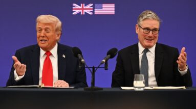 Watch Live: Trump, U.K.'s Starmer hold news conference after signing tech investment deal