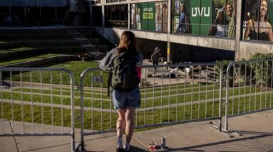 Utah Valley University classes resume one week after deadly Charlie Kirk shooting