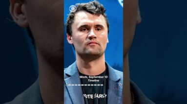 A timeline of the Charlie Kirk shooting incident #shorts