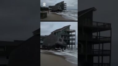 Another home consumed by the sea in North Carolina’s Outer Banks #shorts