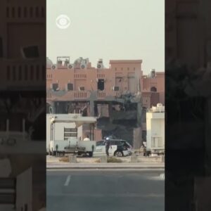 Israel says it conducted targeted attack on Hamas in Qatar, a mediator for ceasefire talks #shorts