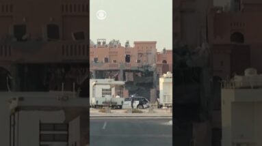 Israel says it conducted targeted attack on Hamas in Qatar, a mediator for ceasefire talks #shorts