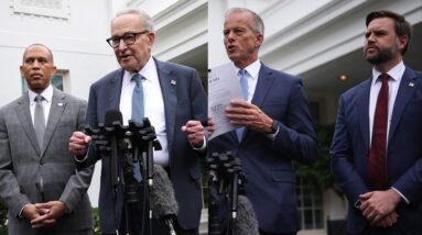 Vance, GOP and Democratic congressional leaders react to Trump meeting over government funding