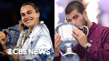 Carlos Alcaraz, Aryna Sabalenka win second U.S. Open titles