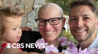 Young mom with incurable breast cancer thriving four years after diagnosis