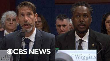 Watch: Witnesses recount UFO encounters in opening statements at House hearing