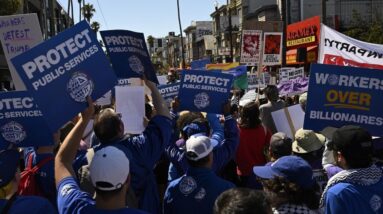 Labor Day protests challenge Trump's policies