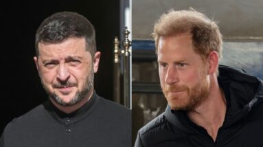 Zelenskyy, Prince Harry show support for fallen, wounded troops in Ukraine