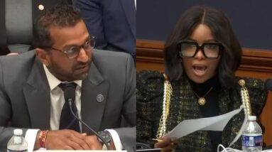 Watch: Jasmine Crockett calls Kash Patel "least qualified FBI director" in history