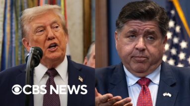 Watch: Trump, Pritzker trade blows over possible National Guard troops in Chicago