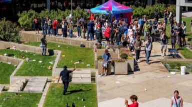 Witness recounts scrambling for cover at Charlie Kirk event after hearing gunfire