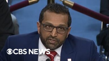 Kash Patel testifies at Senate hearing about FBI, Charlie Kirk assassination