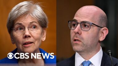 Watch: Sen. Warren probes Stephen Miran's ability to keep independence from Trump's demands