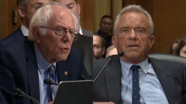 Watch: Sanders, RFK Jr. get into testy exchange over COVID vaccine, CDC director's firing