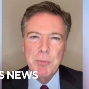 Former FBI Director James Comey responds to his indictment: "I'm not afraid"