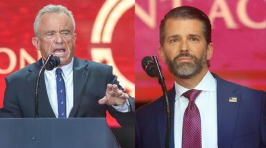 Robert F. Kennedy Jr. and Donald Trump Jr. remember Charlie Kirk