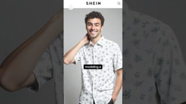 Now-deleted Shein listing used photo of model who looks like Luigi Mangione #shorts