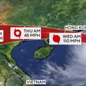 Super Typhoon Ragasa targets Southern China, Hong Kong