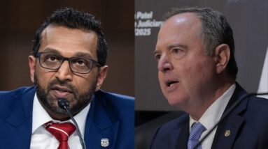 Watch: Kash Patel and Sen. Adam Schiff spar over FBI firings, Epstein files