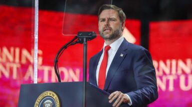 Watch: Vice President JD Vance remembers Charlie Kirk at memorial service