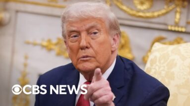 Trump blames Democrats for looming government shutdown