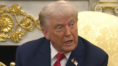 Trump blames Democrats for looming government shutdown