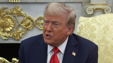 Trump continues to call Epstein controversy a "Democrat hoax"