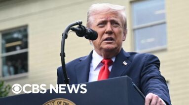 Trump expresses "horror and grief" over Charlie Kirk assassination
