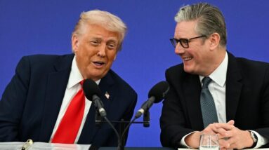 Trump meets with Starmer to discuss tariffs, AI