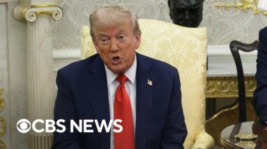 Trump says calls for Epstein docs based on "Democrat hoax"