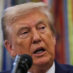 Trump says U.S. military "shot out" boat from Venezuela carrying drugs