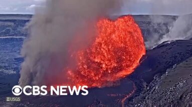 Watch: Lava shoots out of Hawaii's Kilauea volcano in latest eruption
