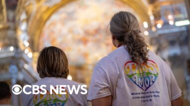 Watch: LGBTQ Catholics gather in Rome for Holy Year pilgrimage