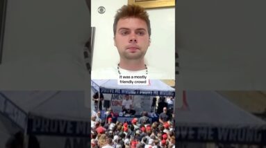Witness of Charlie Kirk’s murder shares some of his final words #shorts