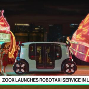 Zoox Self-Driving Shuttles Launch in Las Vegas