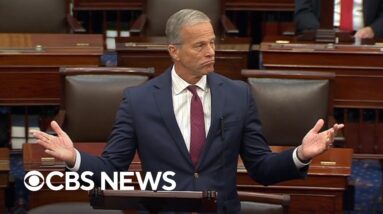 Watch: Thune blasts Democrats after Senate fails to pass Pentagon funding bill as shutdown drags on