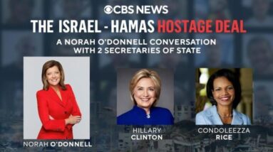 Clinton and Rice praise Trump's peace deal and speak out on the future of Gaza